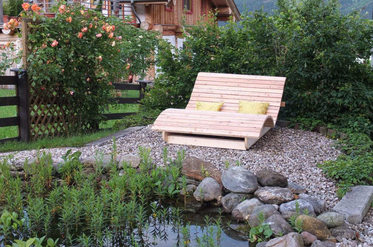 Penthousewohnung Mit Garten Sauna Pool Maishofen Exterior foto