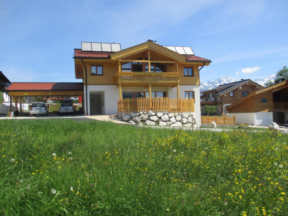 Penthousewohnung Mit Garten Sauna Pool Maishofen Exterior foto