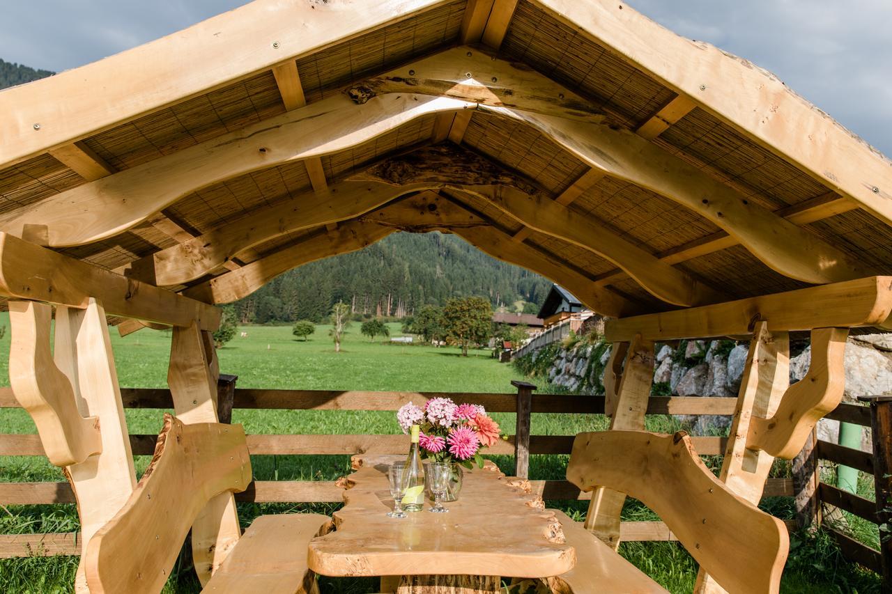 Penthousewohnung Mit Garten Sauna Pool Maishofen Exterior foto
