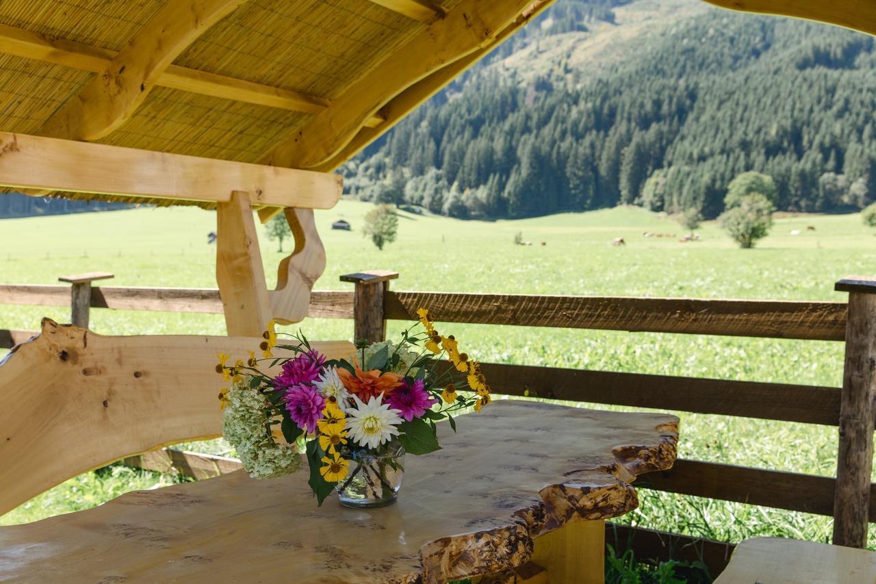 Penthousewohnung Mit Garten Sauna Pool Maishofen Exterior foto